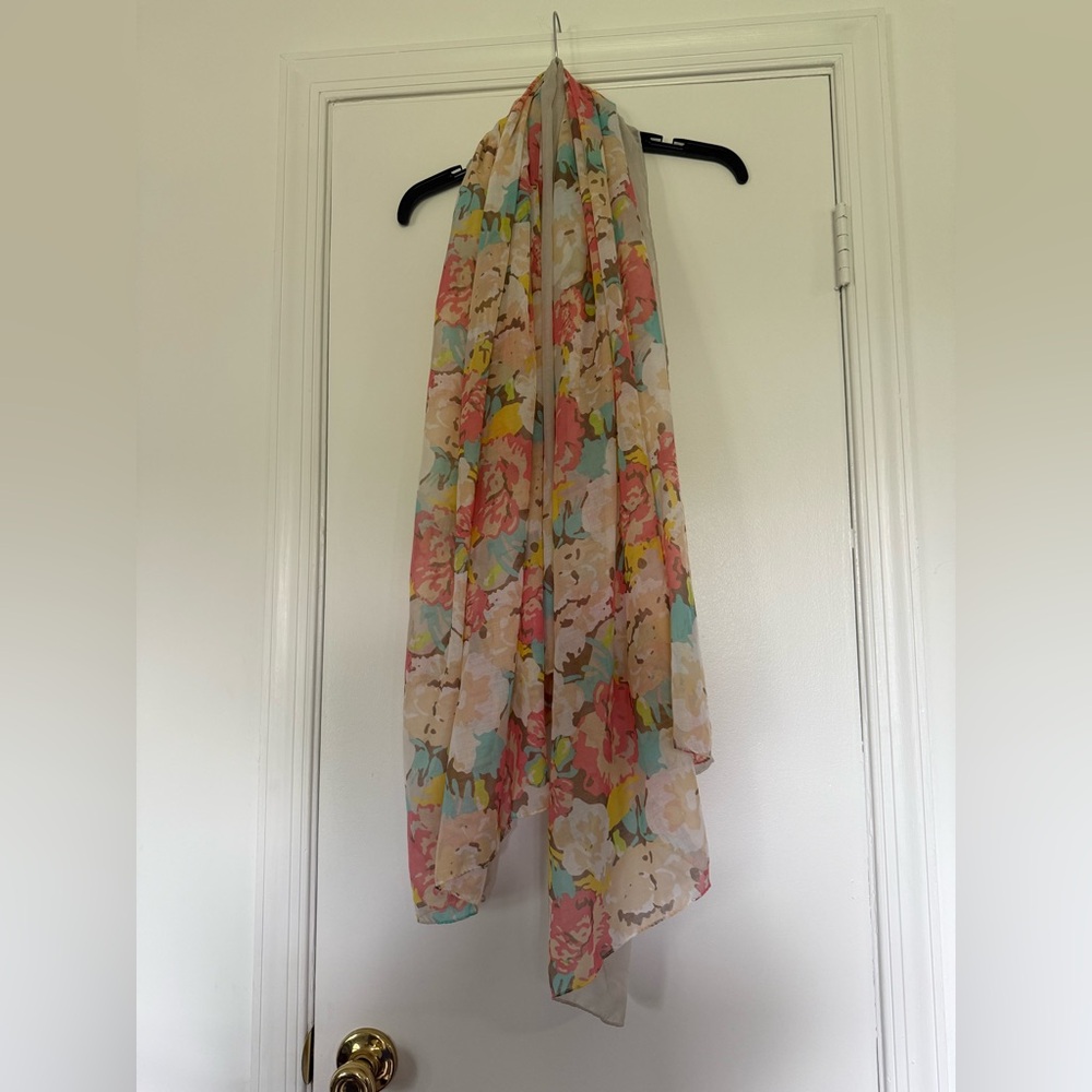 Floral Multicolor Scarf